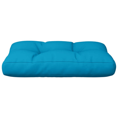 vidaXL Palettenkissen Hellblau 50x40x12 cm Stoff