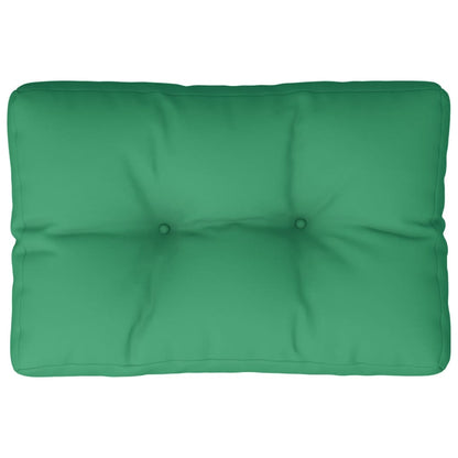 vidaXL Palettenkissen Grün 50x40x12 cm Stoff