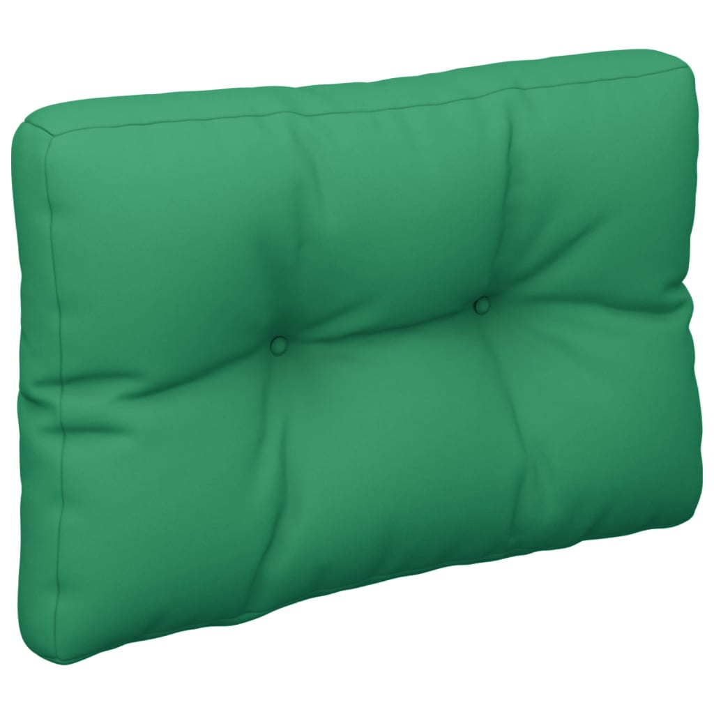 vidaXL Palettenkissen Grün 50x40x12 cm Stoff