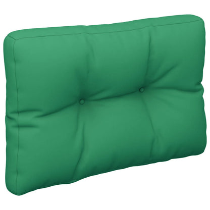 vidaXL Palettenkissen Grün 50x40x12 cm Stoff