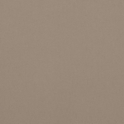 vidaXL Coussins de palette Taupe 50x40x12 cm Tissu