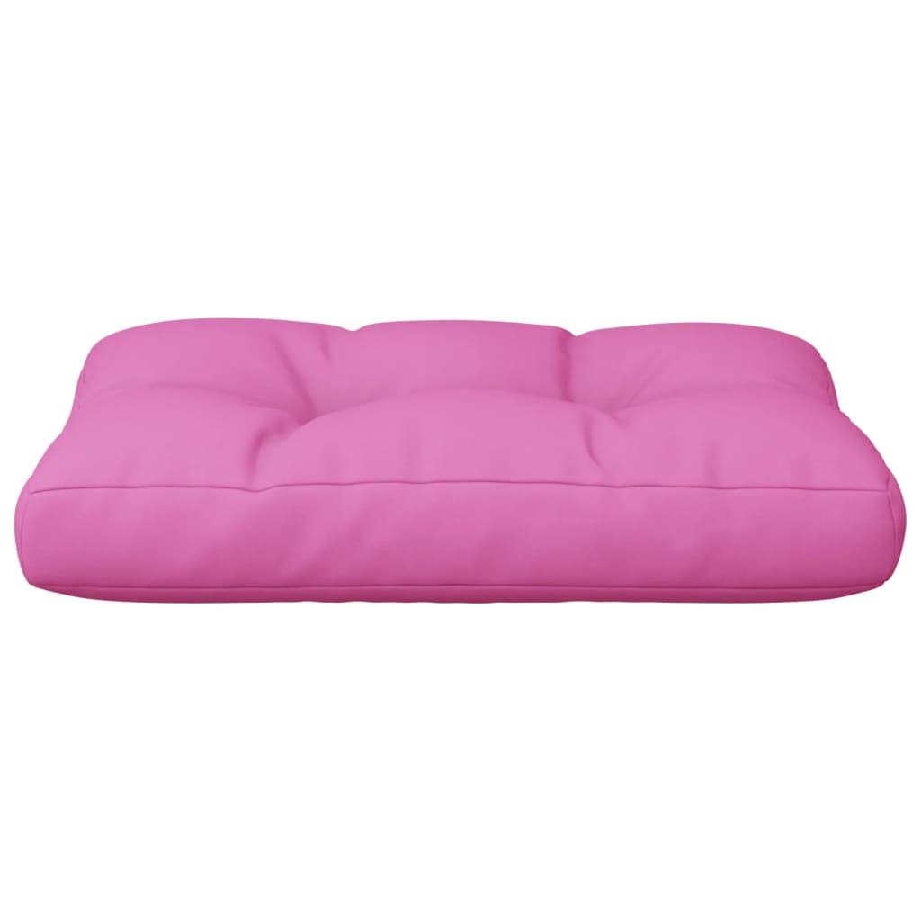 vidaXL Palettenkissen Rosa 50x40x12 cm Stoff