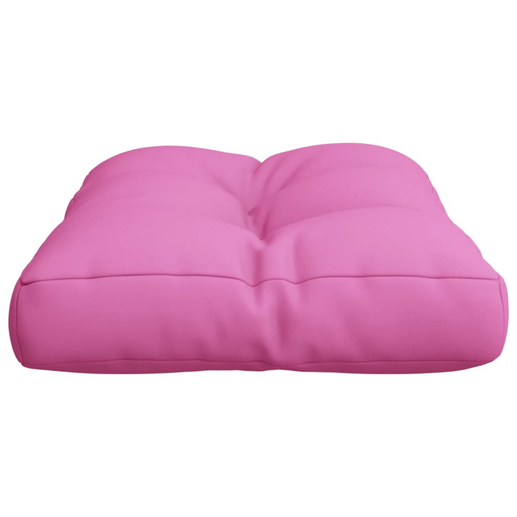 vidaXL Palettenkissen Rosa 50x40x12 cm Stoff