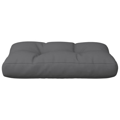 vidaXL Coussin de palette anthracite 60x40x12 cm Tissu