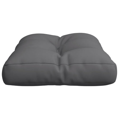 vidaXL Coussin de palette anthracite 60x40x12 cm Tissu