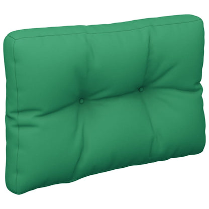 vidaXL Palettenkissen Grün 60x40x12 cm Stoff