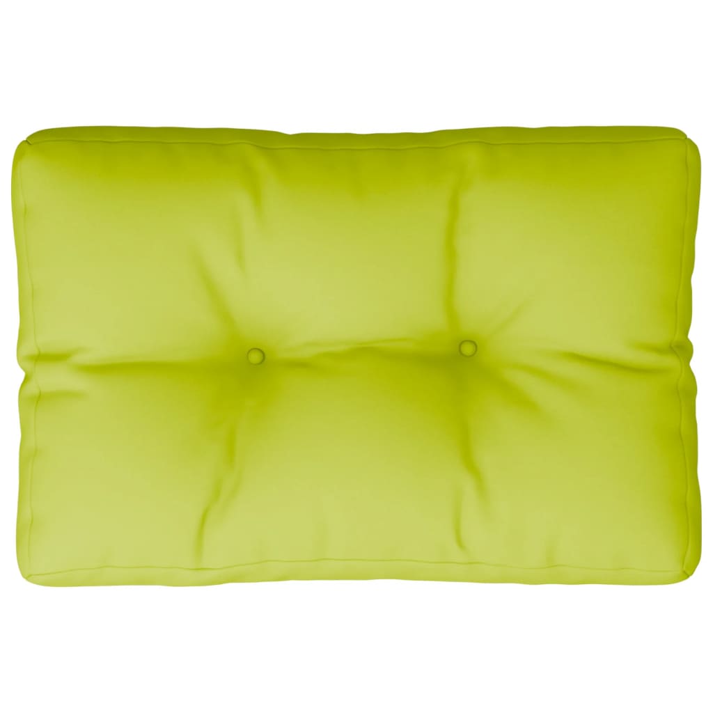 vidaXL Palettenkissen Knallgrün 60x40x12 cm Stoff