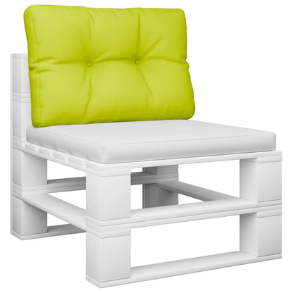 vidaXL Palettenkissen Knallgrün 60x40x12 cm Stoff