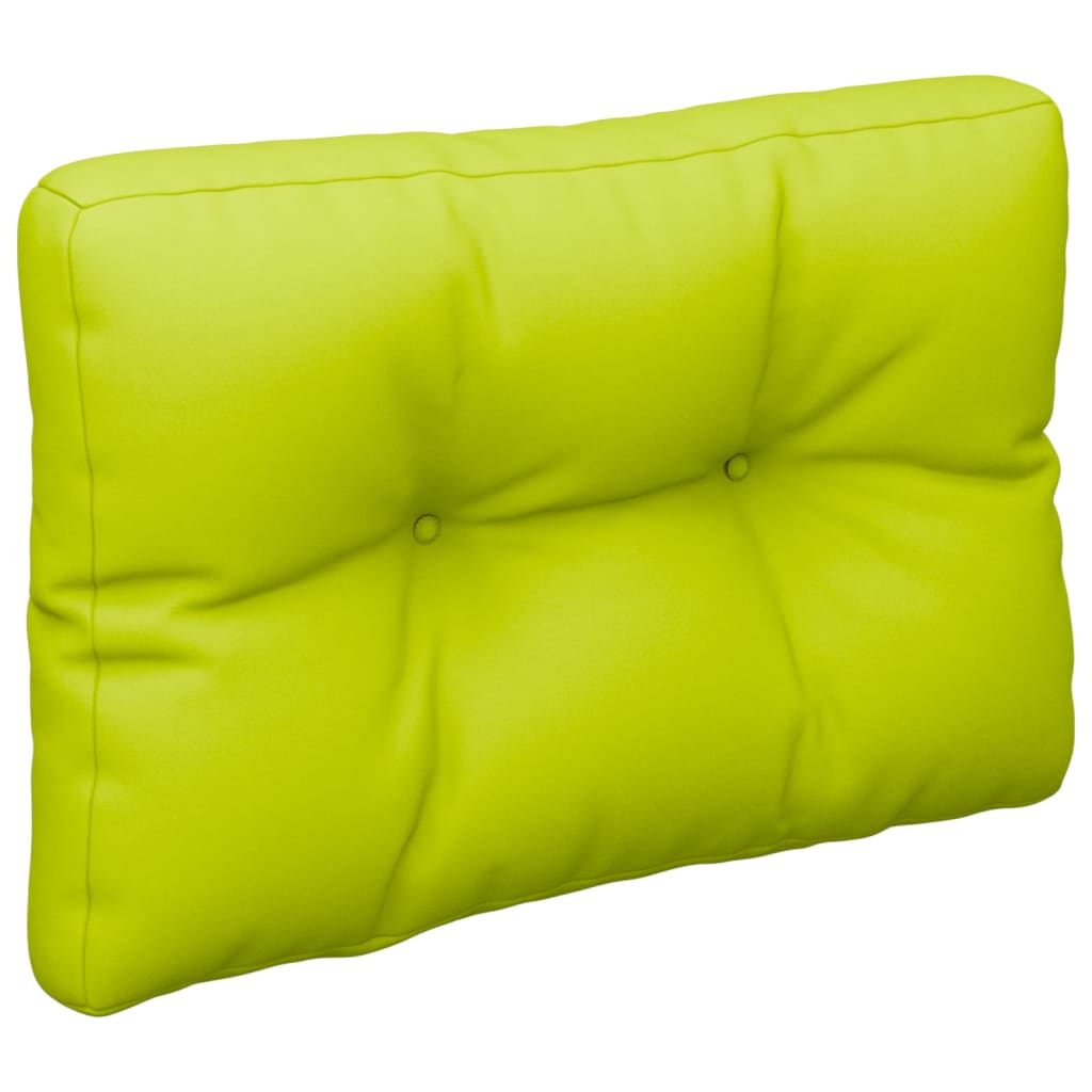 vidaXL Palettenkissen Knallgrün 60x40x12 cm Stoff