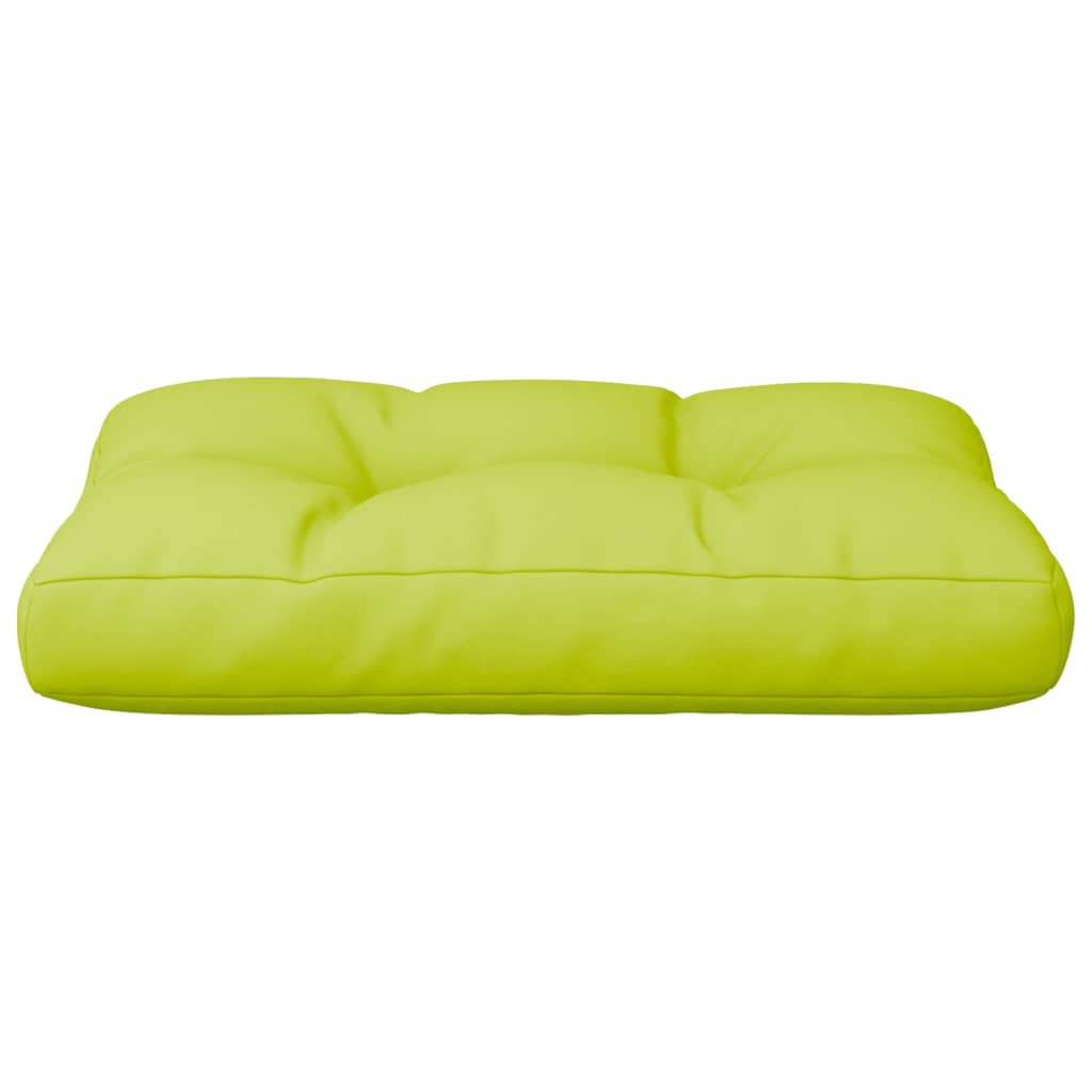 vidaXL Palettenkissen Knallgrün 60x40x12 cm Stoff