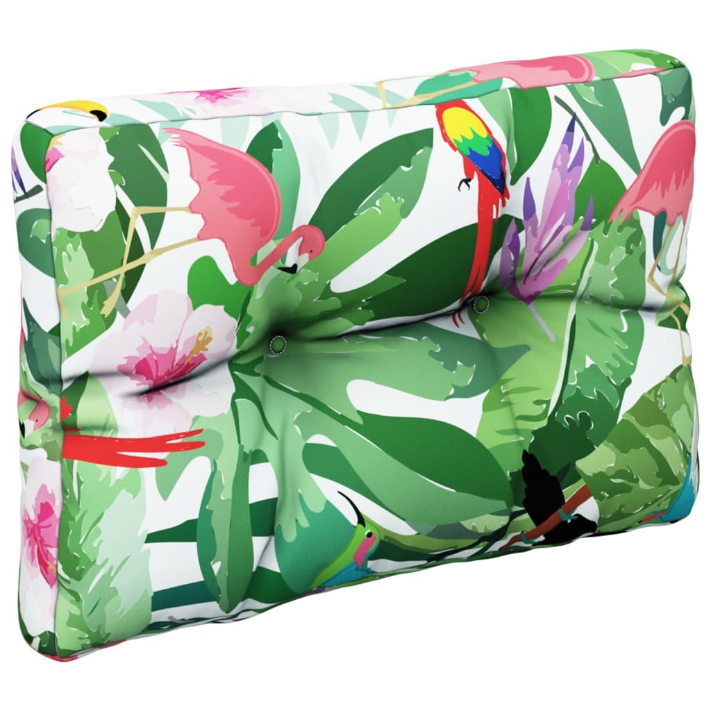 vidaXL Palettenkissen Mehrfarbig 60x40x12 cm Stoff