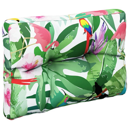 vidaXL Palettenkissen Mehrfarbig 60x40x12 cm Stoff