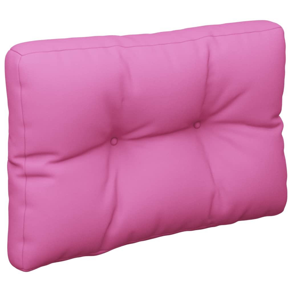 vidaXL Palettenkissen Rosa 60x40x12 cm Stoff