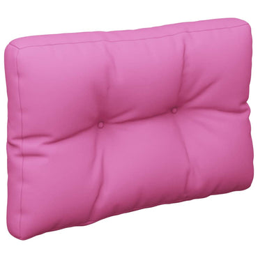 vidaXL Palettenkissen Rosa 60x40x12 cm Stoff