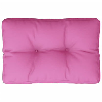vidaXL Palettenkissen Rosa 60x40x12 cm Stoff