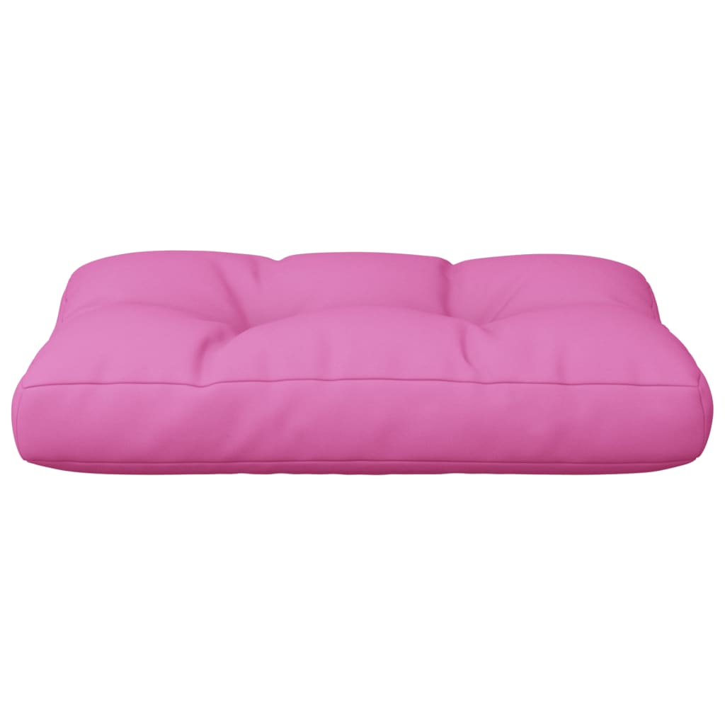 vidaXL Palettenkissen Rosa 60x40x12 cm Stoff