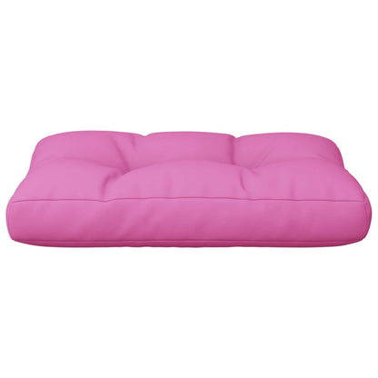 vidaXL Palettenkissen Rosa 60x40x12 cm Stoff