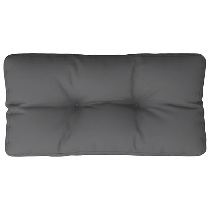vidaXL Coussin de palette anthracite 70x40x12 cm Tissu