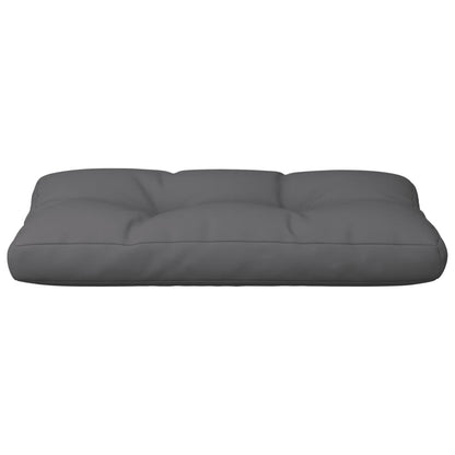 vidaXL Coussin de palette anthracite 70x40x12 cm Tissu