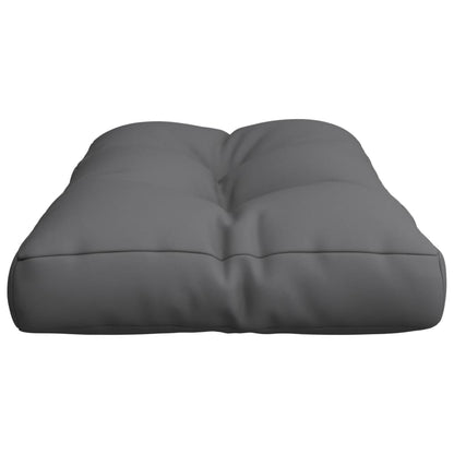 vidaXL Coussin de palette anthracite 70x40x12 cm Tissu