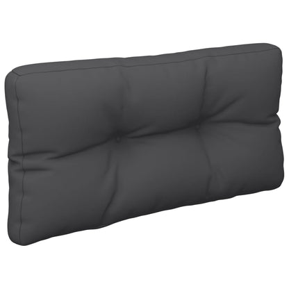vidaXL Coussin de palette Noir 70x40x12 cm Tissu