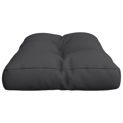vidaXL Coussin de palette Noir 70x40x12 cm Tissu