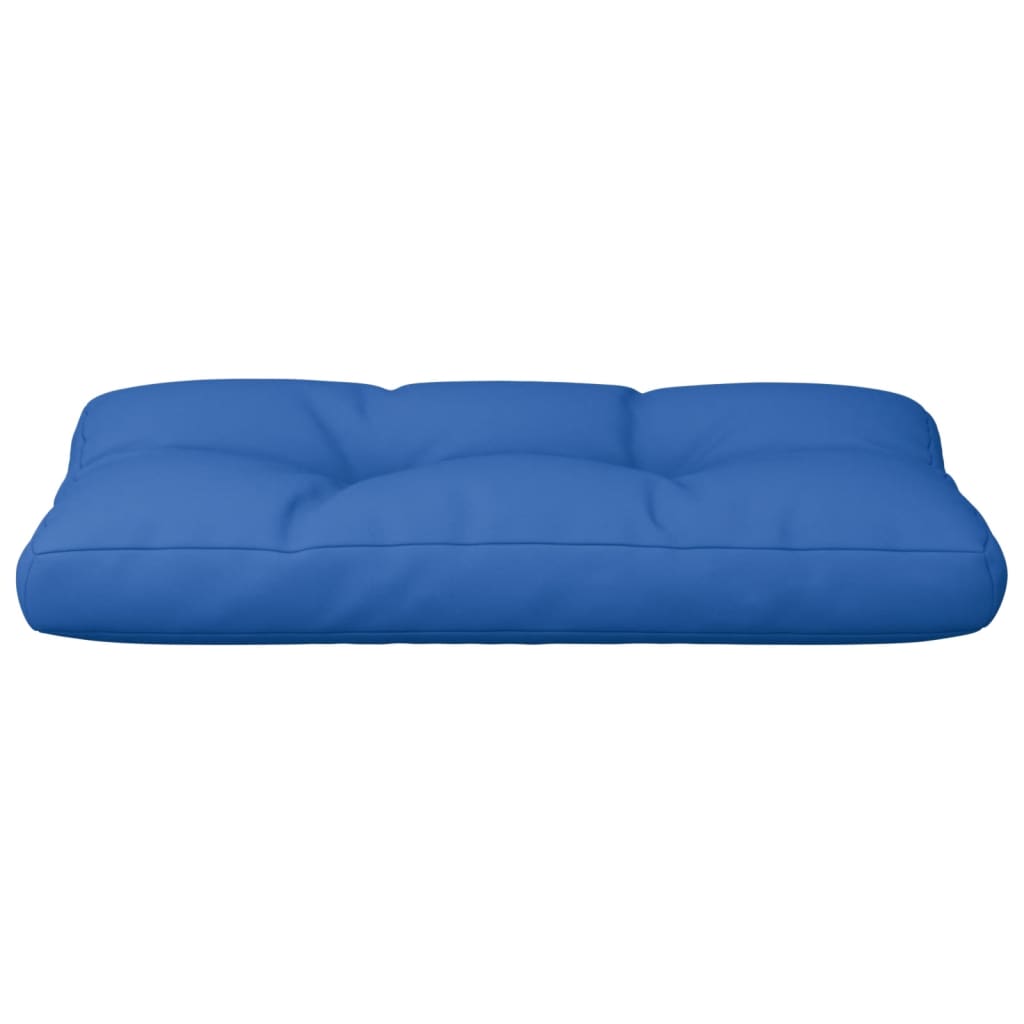 vidaXL Palettenkissen Königsblau 70x40x12 cm Stoff