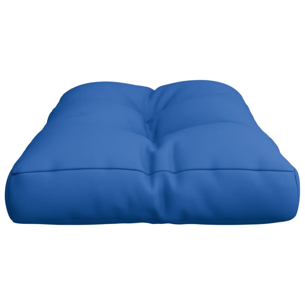 vidaXL Palettenkissen Königsblau 70x40x12 cm Stoff