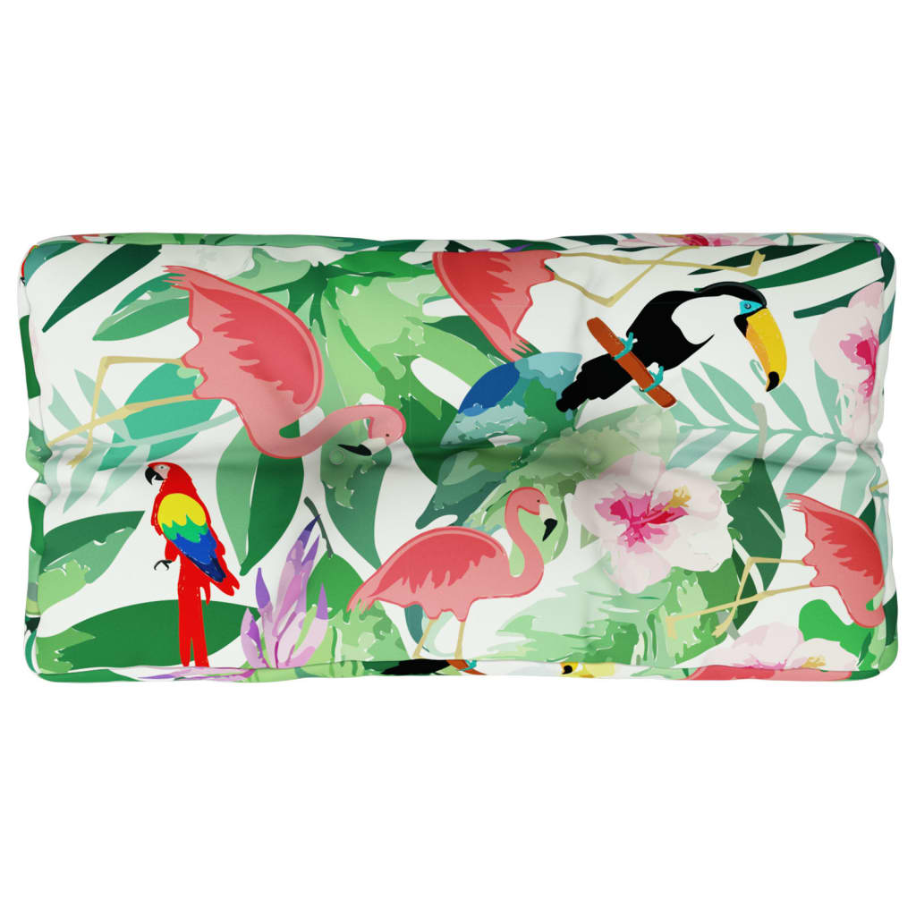 vidaXL Coussins de palettes Multicolore 70x40x12 cm Tissu