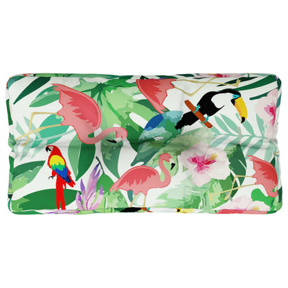 vidaXL Coussins de palettes Multicolore 70x40x12 cm Tissu