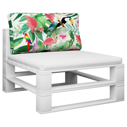vidaXL Coussins de palettes Multicolore 70x40x12 cm Tissu