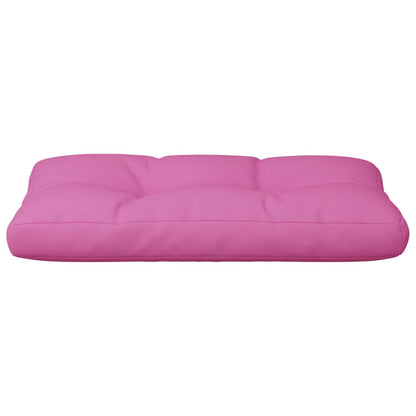vidaXL Coussin de palette rose 70x40x12 cm tissu