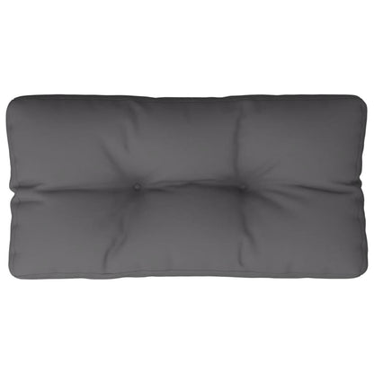 vidaXL Coussin de palette anthracite 80x40x12 cm Tissu