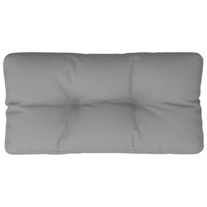 vidaXL Coussin de palette gris 80x40x12 cm Tissu