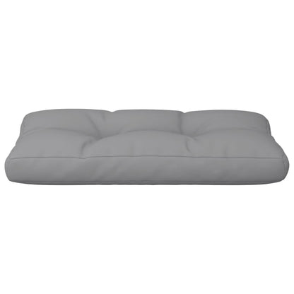 vidaXL Coussin de palette gris 80x40x12 cm Tissu