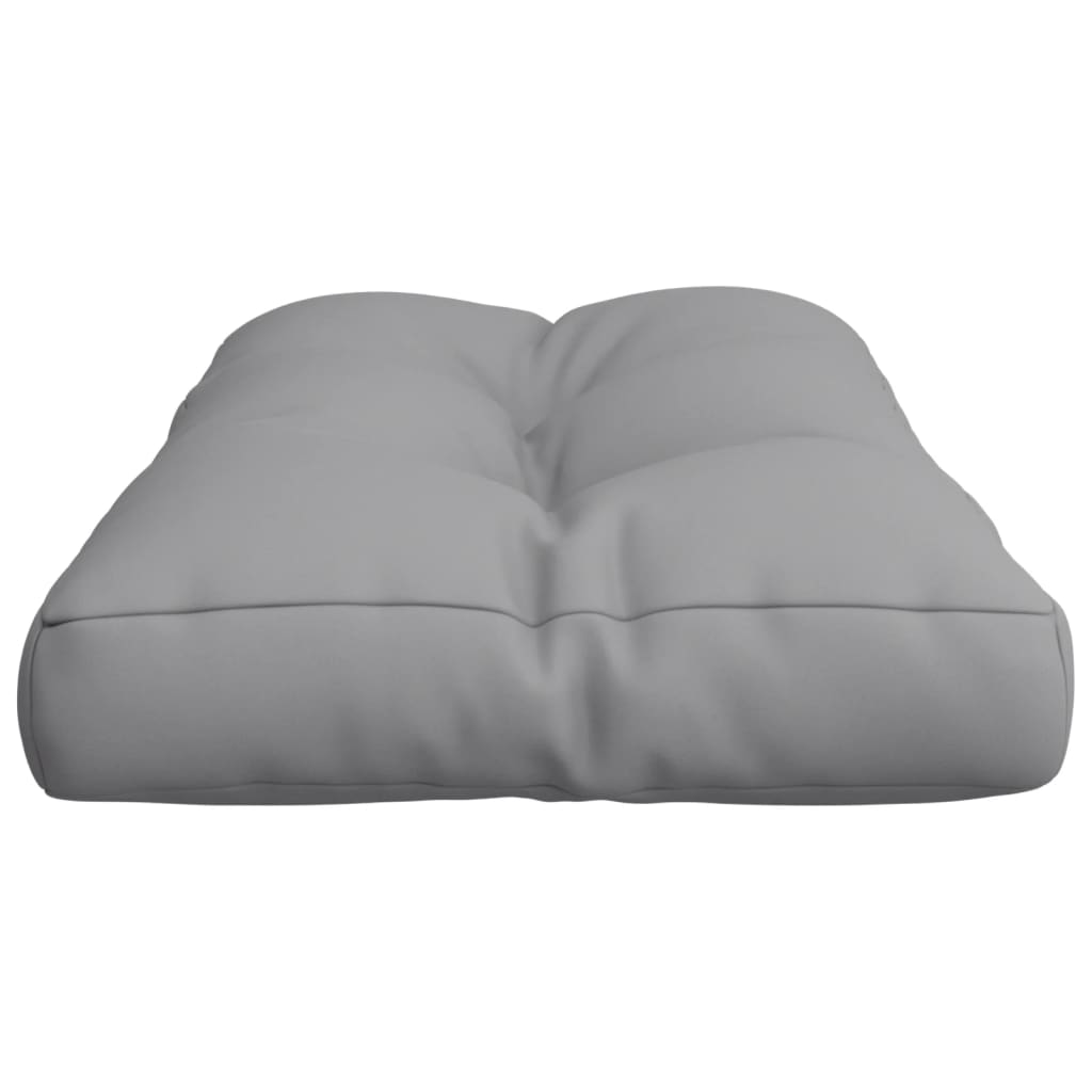 vidaXL Coussin de palette gris 80x40x12 cm Tissu