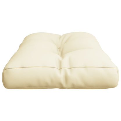 vidaXL Coussin de palette crème 80x40x12 cm Tissu