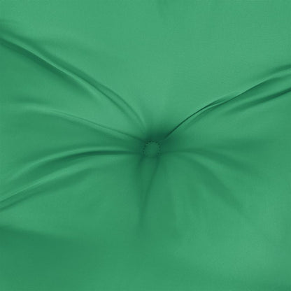 vidaXL Coussin de palette Vert 80x40x12 cm Tissu