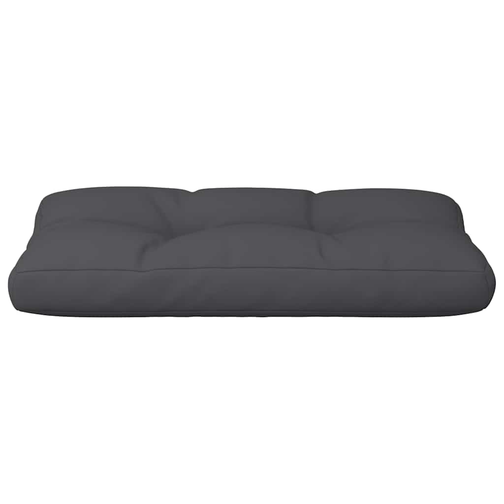 vidaXL Coussins de palette Noir 80x40x12 cm Tissu