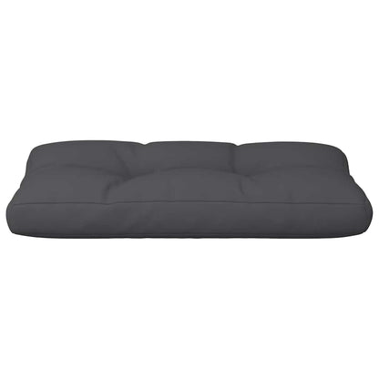 vidaXL Coussins de palette Noir 80x40x12 cm Tissu