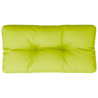vidaXL Palettenkissen Knallgrün 80x40x12 cm Stoff