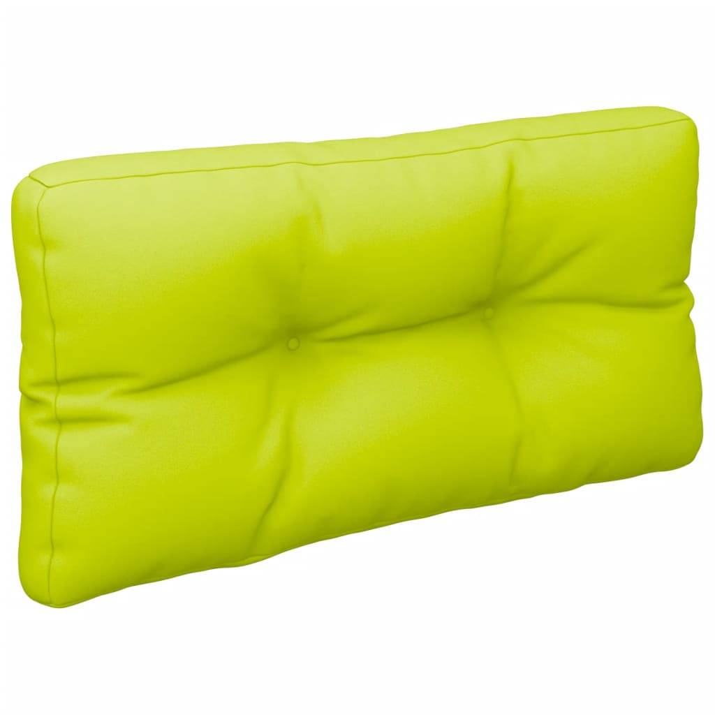 vidaXL Palettenkissen Knallgrün 80x40x12 cm Stoff