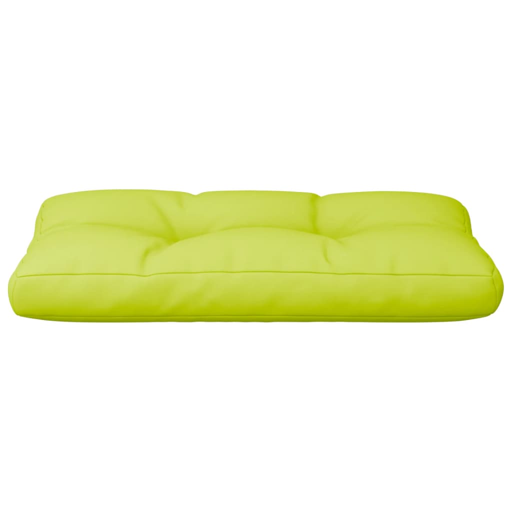 vidaXL Palettenkissen Knallgrün 80x40x12 cm Stoff