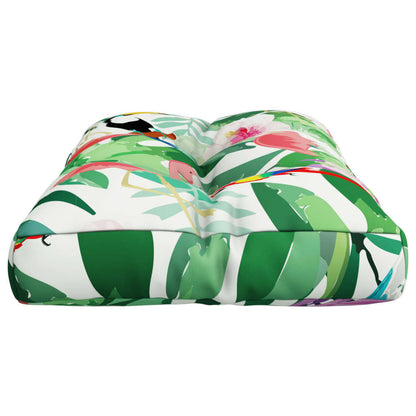 vidaXL Coussins de palette multicolores 80x40x12 cm Tissu