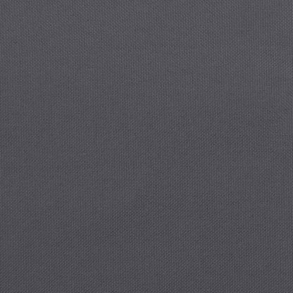vidaXL Coussin de palette Anthracite 120x40x12 cm Tissu