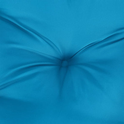 vidaXL Coussin de palette Bleu clair 120x40x12 cm Tissu