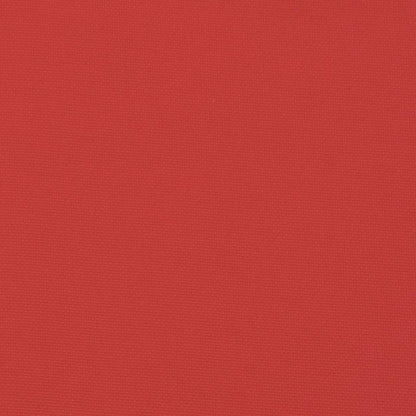 Palettenkissen Rot 120x40x12 cm Stoff