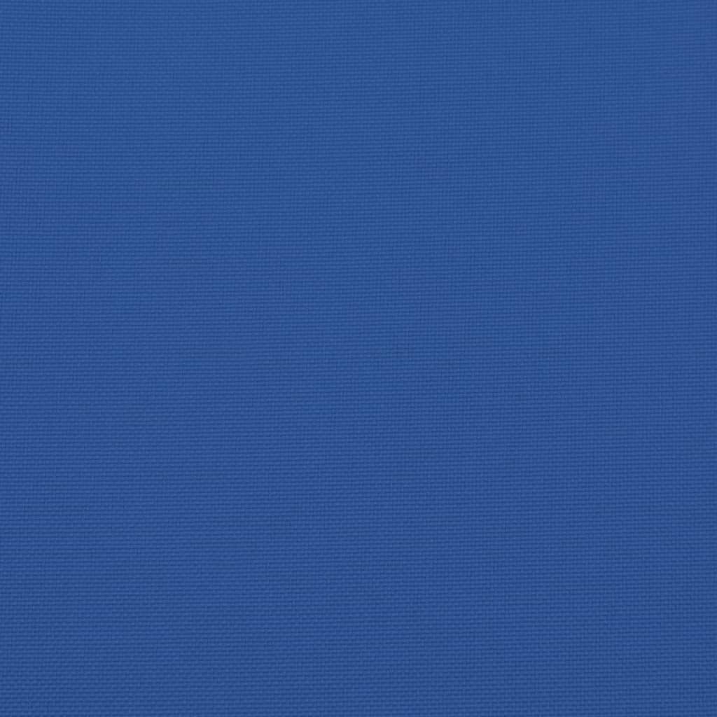 Palettenkissen Königsblau 120x40x12 cm Stoff