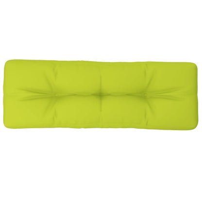 vidaXL Palettenkissen Knallgrün 120x40x12 cm Stoff