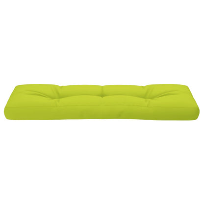 vidaXL Palettenkissen Knallgrün 120x40x12 cm Stoff